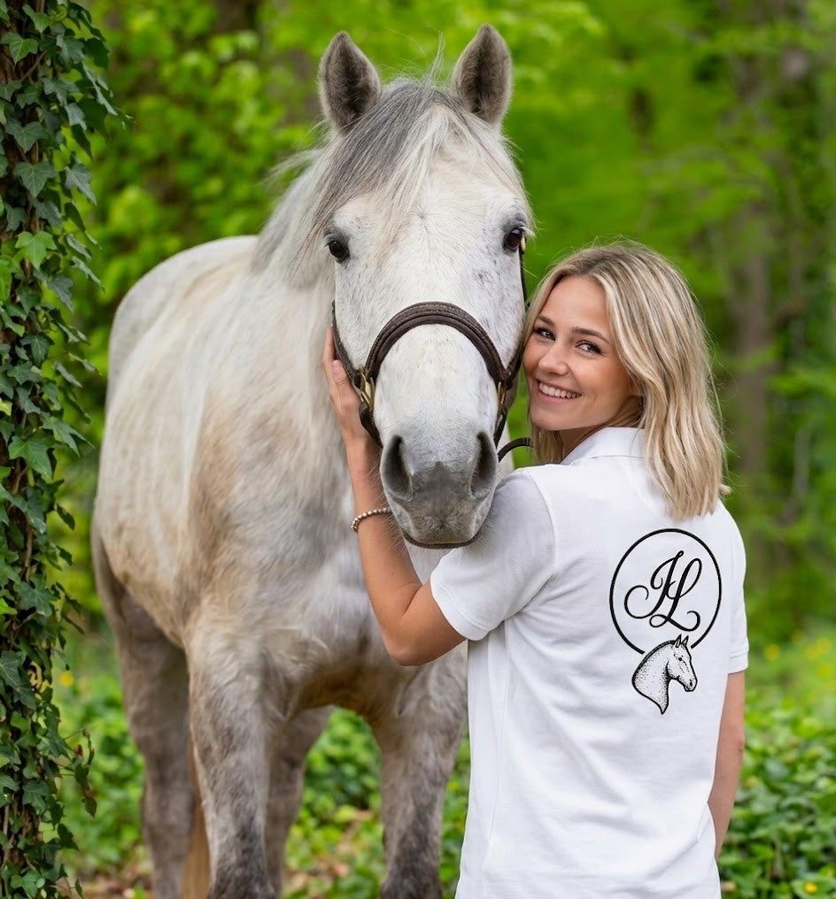 Polo Piqué Personnalisable - Cœur de Gris