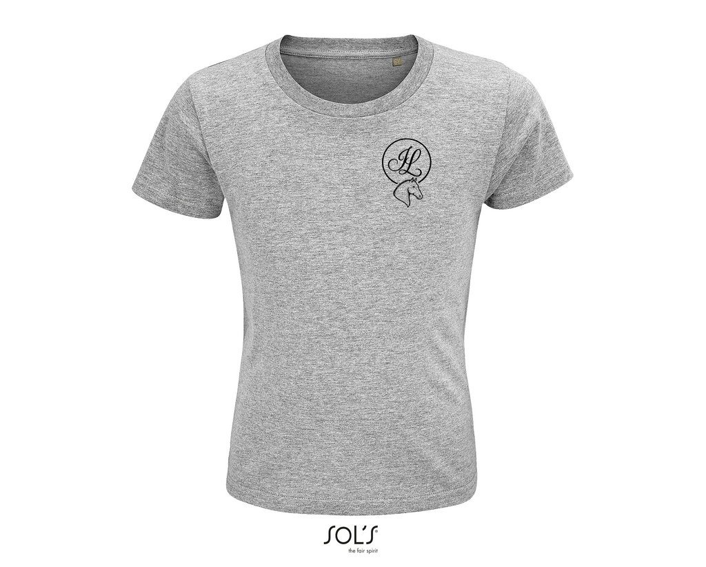 T-shirt Enfant Signature "Made in France" - Cœur de Gris