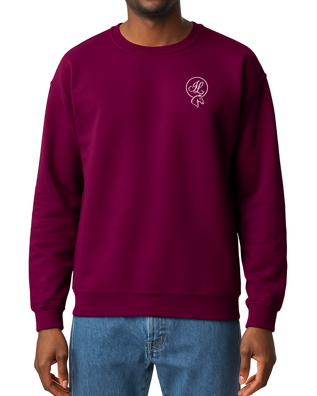 Sweat Signature "Made in France" - Cœur de Gris