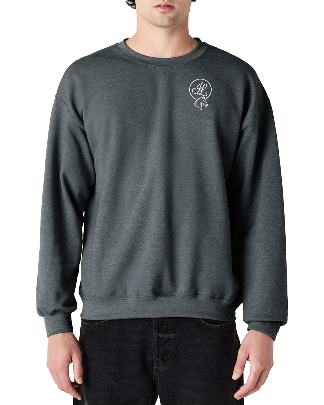 Sweat Signature "Made in France" - Cœur de Gris