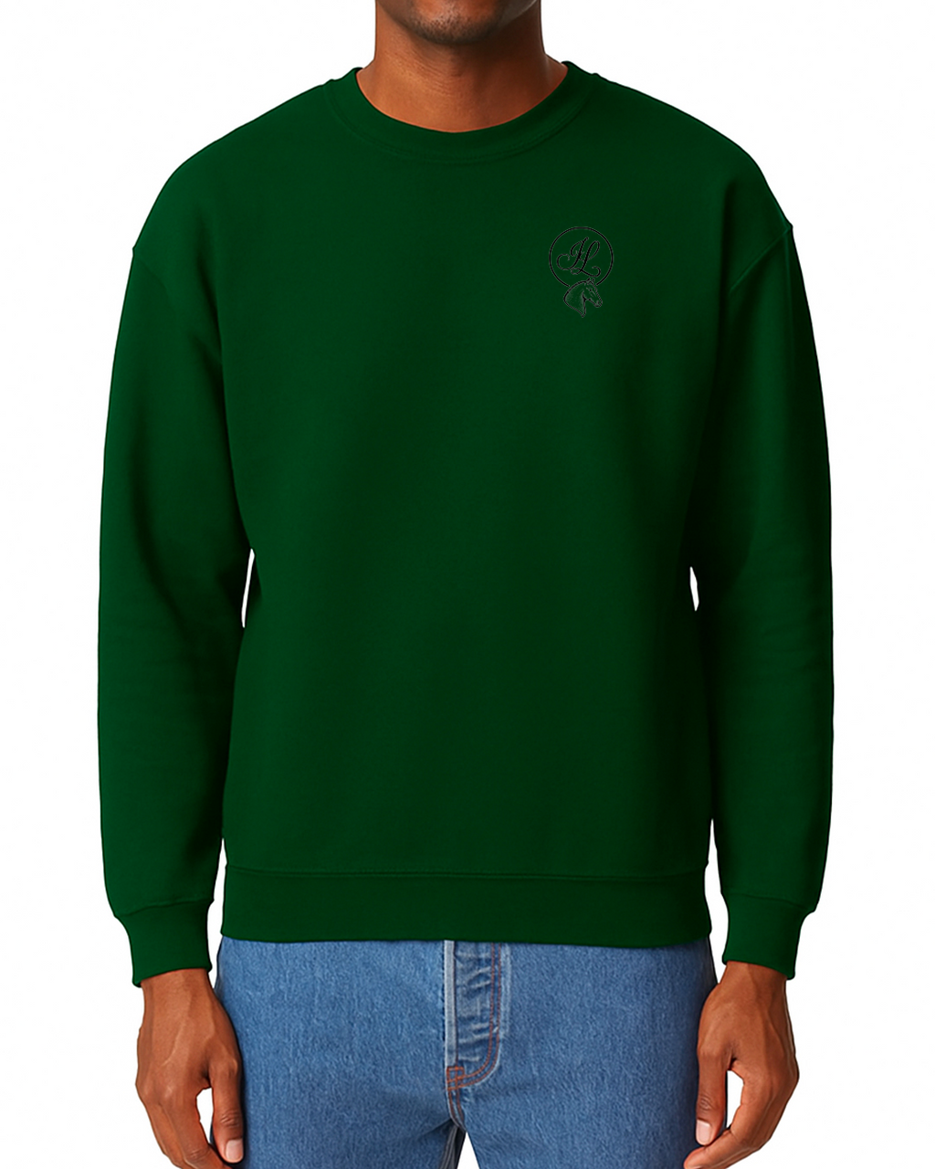 Sweat Signature "Made in France" - Cœur de Gris
