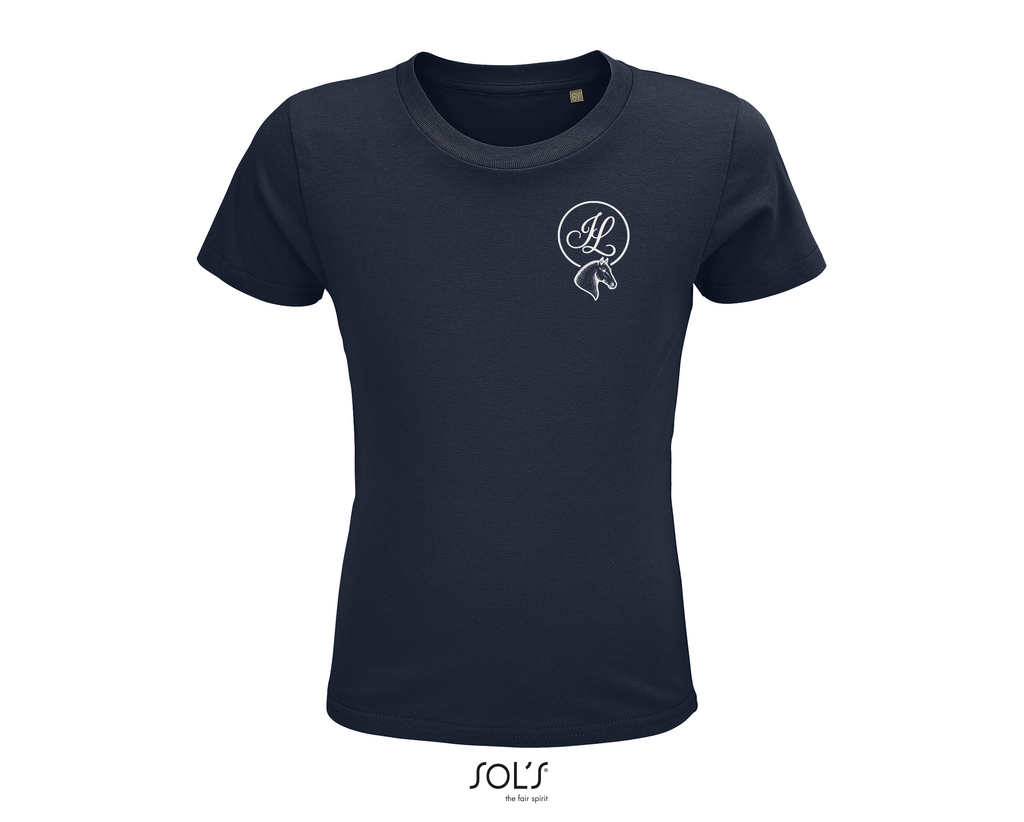 T-shirt Enfant Signature "Made in France" - Cœur de Gris
